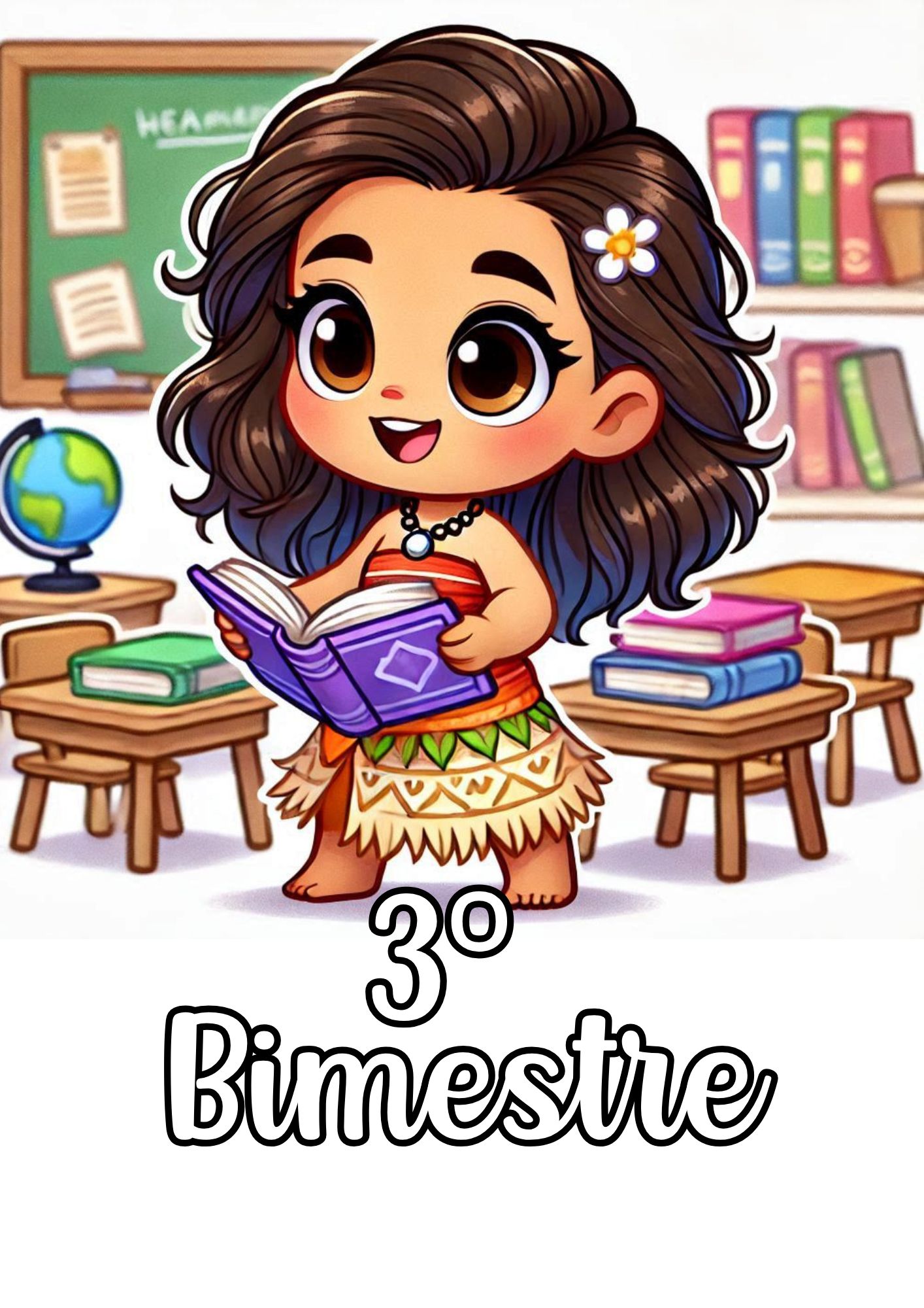 Planner Moana Baby para Professores