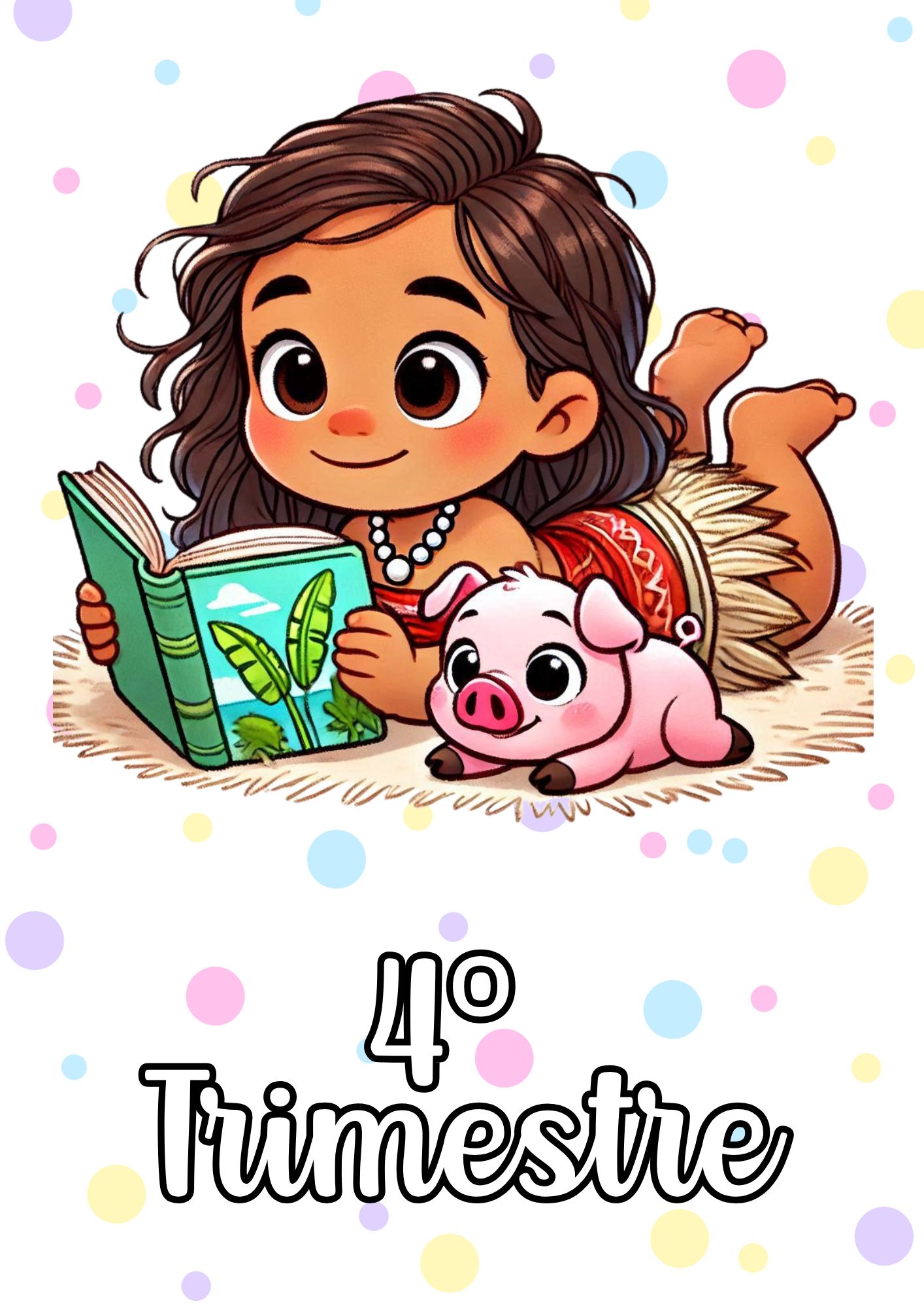 Planner Moana Baby para Professores