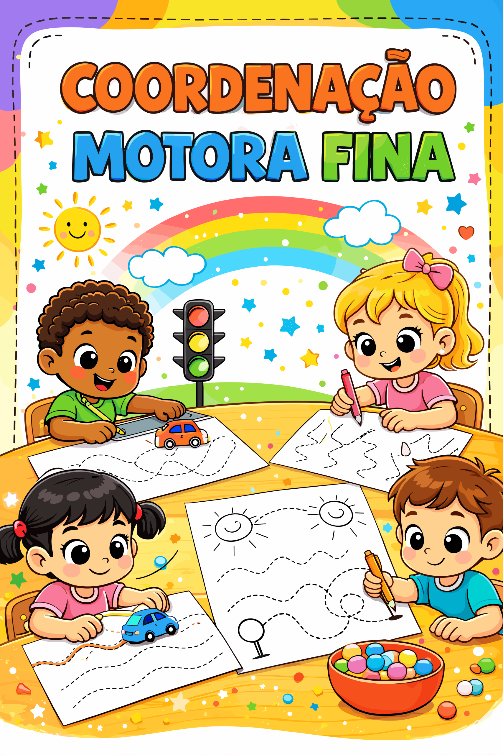 COORDENAÇÃO MOTORA FINA - 11 PÁGINAS