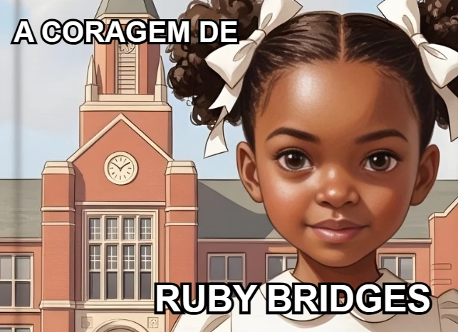 A coragem de Ruby Bridges - livrinho colorido