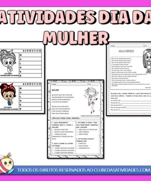 Atividades Dia da Mulher