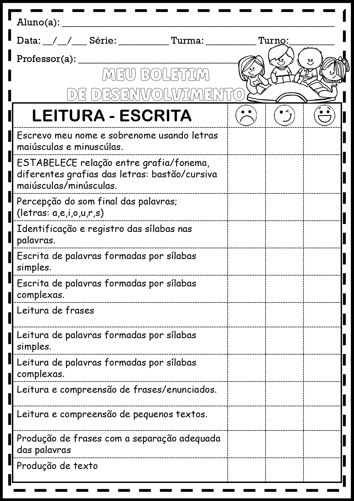 Boletim de desenvolvimento