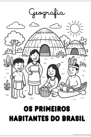 Os Primeiros Habitantes do Brasil 4 ano 1
