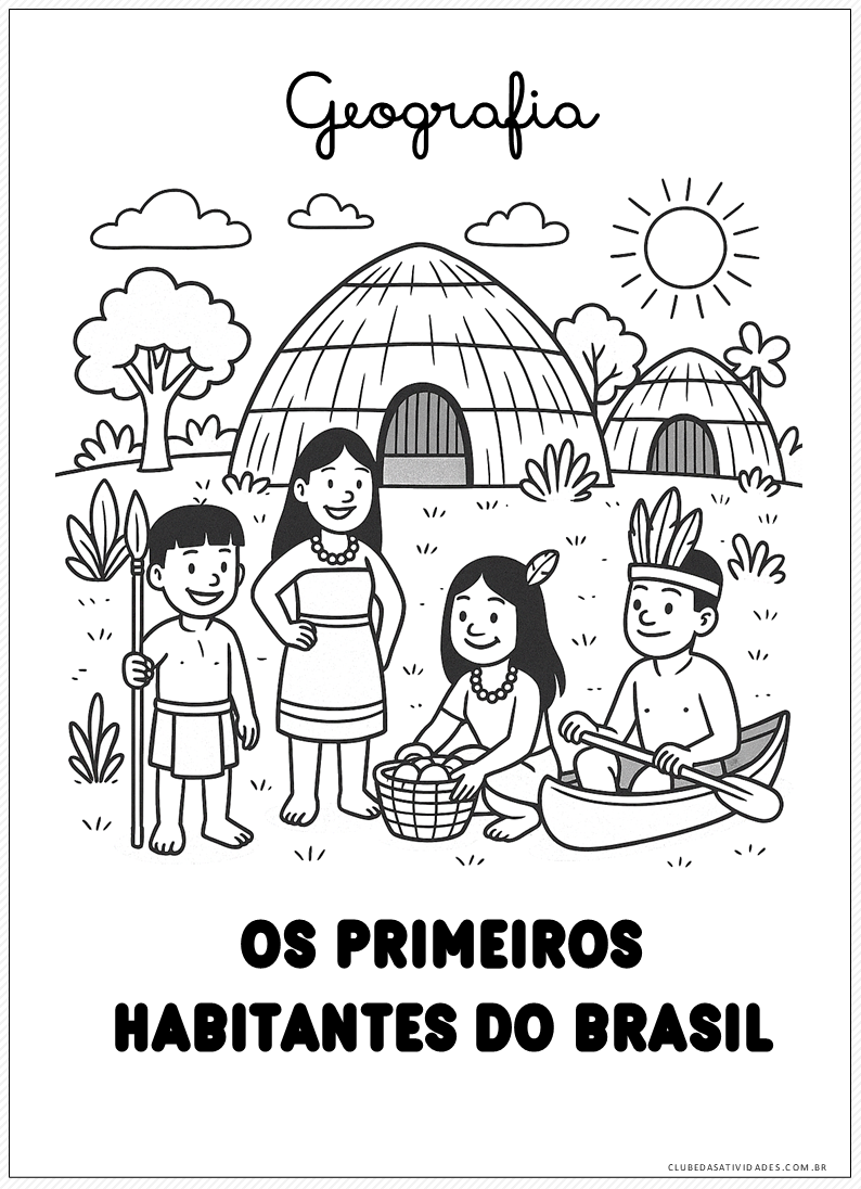Os Primeiros Habitantes do Brasil 4 ano 1