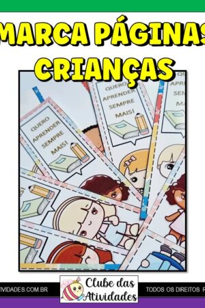 Marca Páginas - Crianças