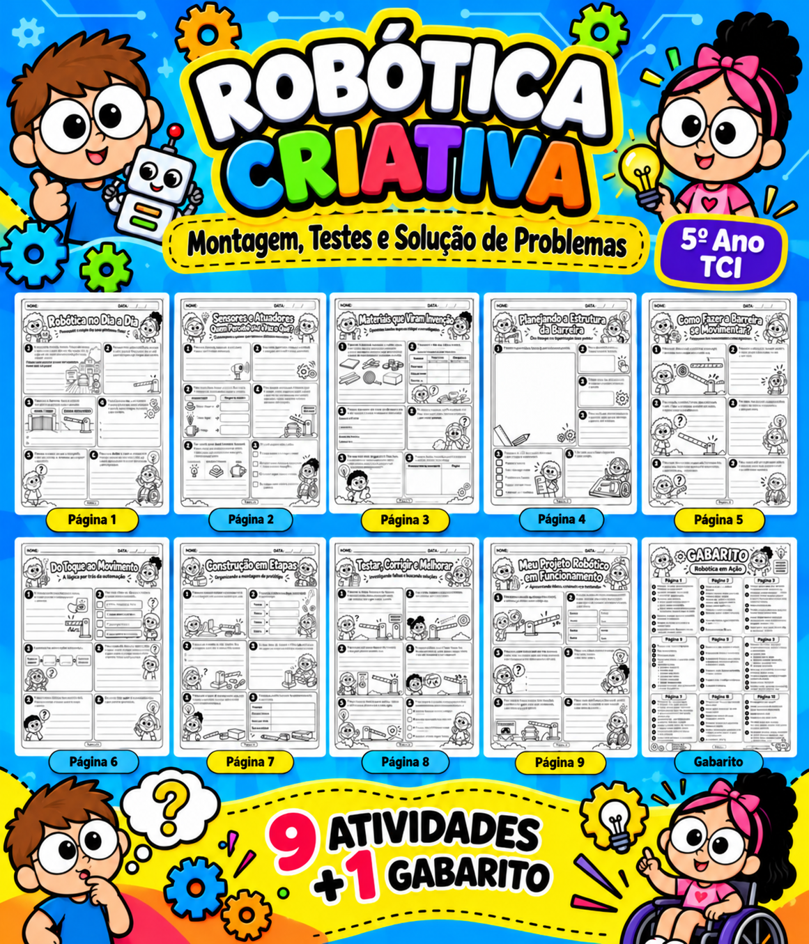 Robótica Criativa – 5º Ano | Atividades de Tecnologia e Inovação