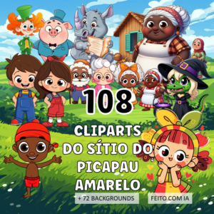Cliparts do Sítio do Picapau Amarelo