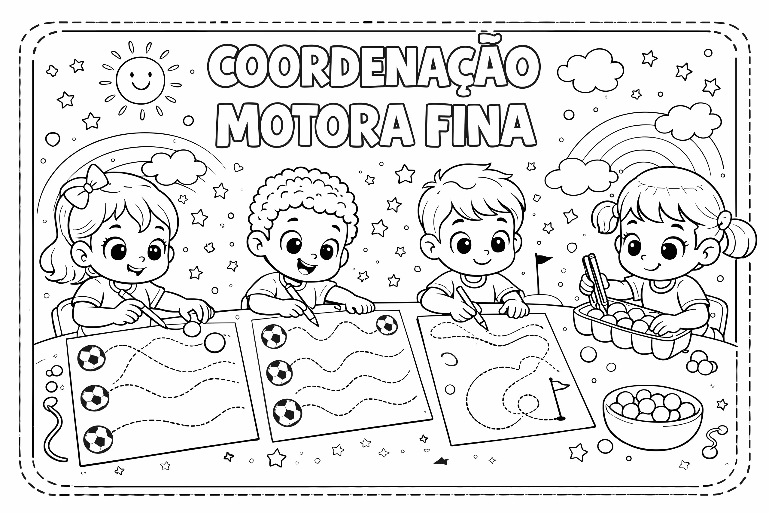Coordenação Motora Fina - 10 páginas - Imagem 7