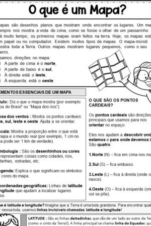 mapa geografia 4 ano