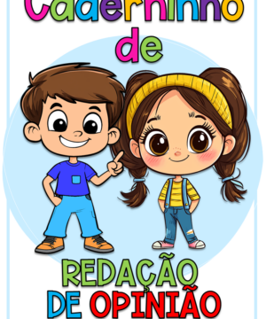 redação de opinião para crianças
